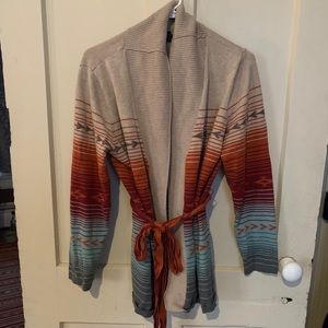 Pendleton Southwestern Pattern Cardigan